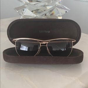 Rose Gold Tom Ford Sunglasses